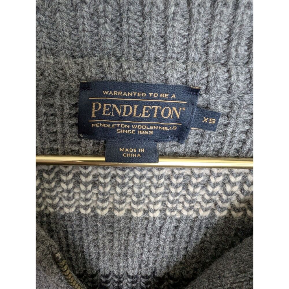 Pendleton Wool Westerly Zip up Sweater (as seen in The Big Lebowski) - Picture 3 of 7